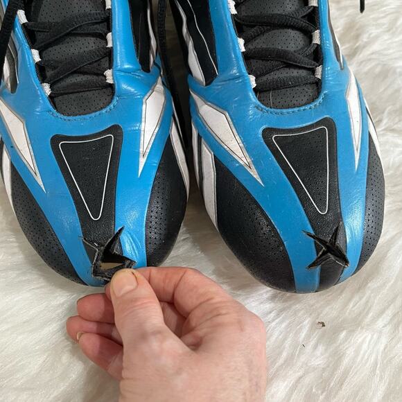 Carolina Panthers MUHSIN MUHAMMAD 87 Signed Reebok NFL Equipment Football Cleats main image 14